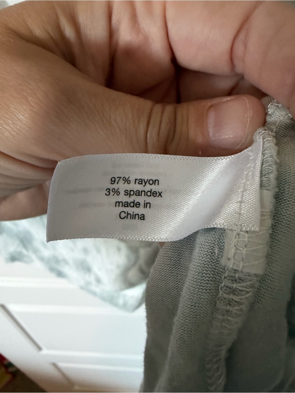 Lane Bryant Livi Light Gray Tie-Dye Tee - Picture 5 of 9
